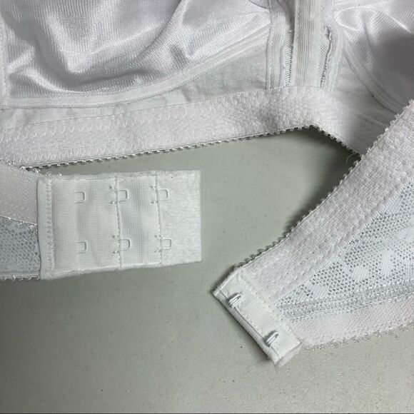 PLAYTEX, Women’s Bra, White, Size 36B, No Wire, - Picture 5 of 11